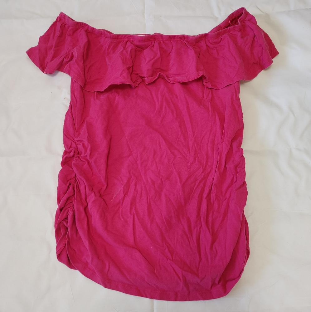 Off or On the Shoulder Maternity Top